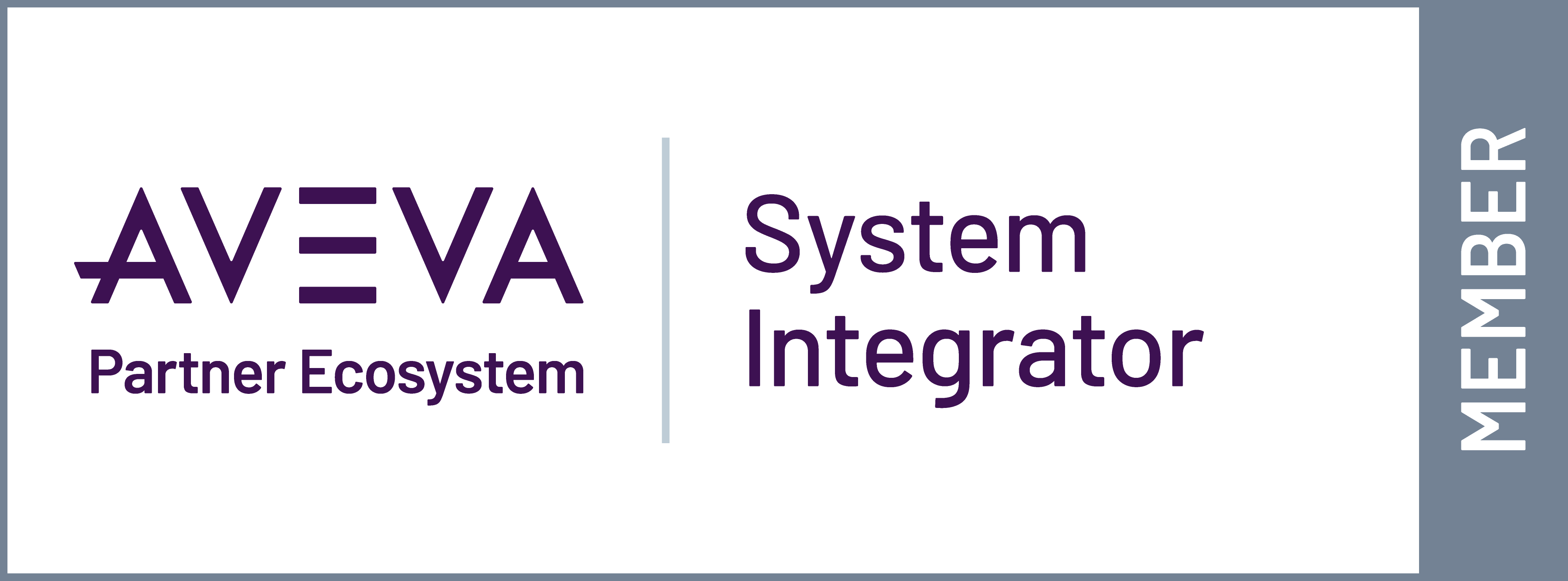 AVEVA Partner Ecosystem System Integrator Member