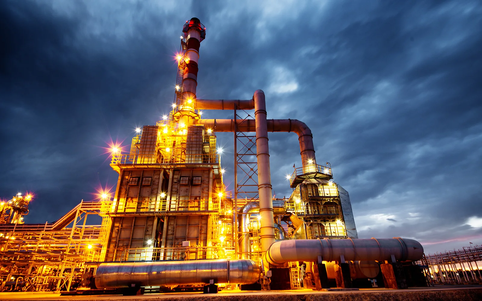 Offshore industrial asset used as context for engineering and data validation